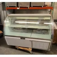 Leader NRCD60SC - 60" Curved Glass Deli Display Case - Counter Height