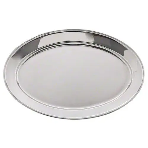 Update International OP-12 - 11.75" x 1.25" x 8.13" - Stainless Steel Platter   