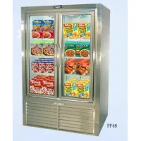 Leader PF48 - 48" Swinging Glass Door Reach In Freezer 