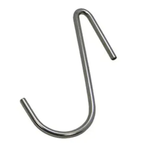 Update International PH-1 - 0.2" x 3.5" x 4.75" - Stainless Steel - Single Pot Hook