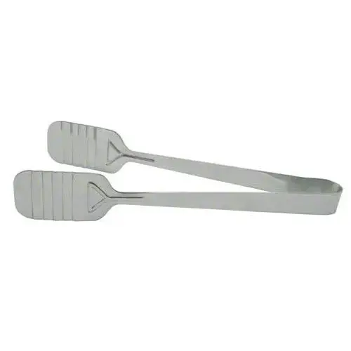 Update International PTT-09 Stainless Steel Pastry Serving Tong 9.38" x 3.5" x 1.5"