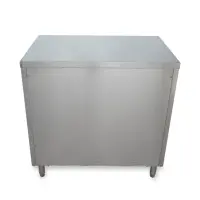 Universal ST-324-36-S - 24" X 36" Stainless Steel Storage Dish Cabinet - Swinging Doors