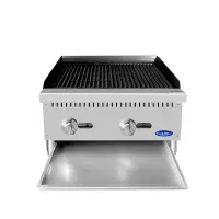 Atosa ATCB-24 - 24" Countertop Char-Rock Broiler