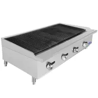 Atosa ATCB-48 - 48" Countertop Char-Rock Broiler