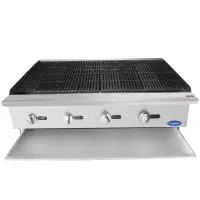 Atosa ATCB-48 - 48" Countertop Char-Rock Broiler