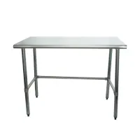 Universal SS3048-CB - 48" X 30" Stainless Steel Work Table W/ Stainless Steel Cross Bar