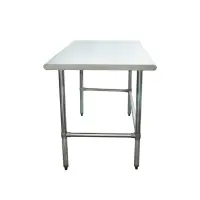 Universal SG3048-RCB - 48" X 30" Stainless Steel Work Table W/ Galvanized Cross Bar