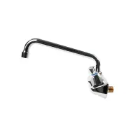 Universal 10” Wall Mount Bar Sink Faucet, 4” Centers