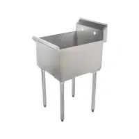 Universal BS-C1T2118 18" One Compartment Commercial Sink