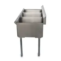 Universal BS2116-3 - Three Compartment Sink - 48"