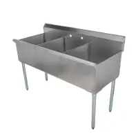 Universal BS2118-3 - Three Compartment Sink - 54"