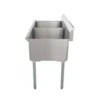 Universal BS2124-2 - Two Compartment Sink - 48"