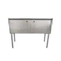 Universal BS2124-2 - Two Compartment Sink - 48"