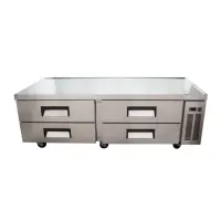 Universal UCB72 72" 4 Drawer Refrigerated Chef Base