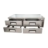 Universal UCB72 72" 4 Drawer Refrigerated Chef Base