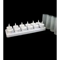 Update International CDL-12S, Rechargeable LED Candles (Pack of 12)