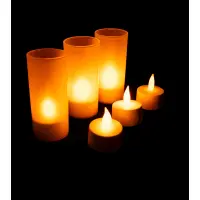 Update International CDL-12S, Rechargeable LED Candles (Pack of 12)