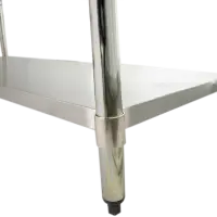 Universal ES-S3072 30” x 72” Stainless Steel Equipment Stand 16-Gauge with Galvanized Undershelf