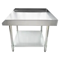 Universal ES-S3030 30” x 30” Stainless Steel Equipment Stand 16-Gauge with Galvanized Undershelf