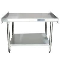 Universal ES-S3036 30” x 36” Stainless Steel Equipment Stand 16-Gauge with Galvanized Undershelf