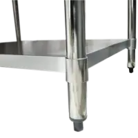 Universal ES-S3036 30” x 36” Stainless Steel Equipment Stand 16-Gauge with Galvanized Undershelf