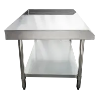 Universal ES-S3048 30” x 48” Stainless Steel Equipment Stand 16-Gauge with Galvanized Undershelf