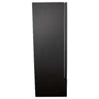 Universal LDC10 21” Black Swing Solid Door Reach In Refrigerator