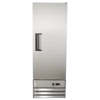 Universal SDC10 21” Stainless Steel Swing Solid Door Reach In Refrigerator