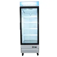 Universal G648BMF 28" One Glass Door Reach In Refrigerator Merchandiser