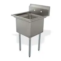 Universal LJ1818-1 - 24" One Compartment Sink - NSF Certified