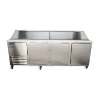 Leader LM96 - 96" Refrigerated Sandwich / Salad Prep Table