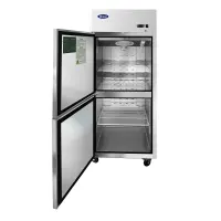 Atosa MBF8007GRL - 29" Reach In Freezer - 2 Divided Doors - Left Hinged - Top Mount