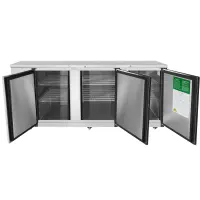 Atosa MBB90 - 90" Back Bar Cooler - Stainless Steel