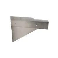 Universal 18 Gauge Stainless Steel 14" x 24" Solid Wall Shelf