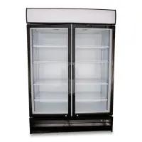 Universal SB54SC - 54" Glass Door Reach In Refrigerator