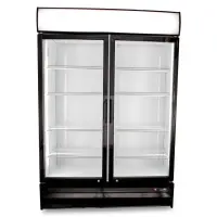 Universal SB54SC - 54" Glass Door Reach In Refrigerator