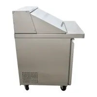 Universal USPT36 36” Mega Top Two Door Sandwich Prep Table Refrigerator