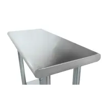 Universal SS1430 - 30" X 14" Stainless Steel Work Table W/ Stainless steel Under Shelf