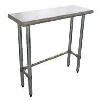 Universal SG1436-RCB - 36" X 14" Stainless Steel Work Table W/ Galvanized Cross Bar