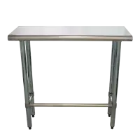 Universal SG1436-RCB - 36" X 14" Stainless Steel Work Table W/ Galvanized Cross Bar