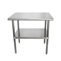 Universal SG3036 - 30" X 36" Stainless Steel Work Table W/ Galvanized Under Shelf