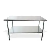 Universal SG3060 - 60" X 30" Stainless Steel Work Table W/ Galvanized Under Shelf