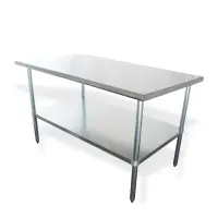 Universal SG3060 - 60" X 30" Stainless Steel Work Table W/ Galvanized Under Shelf