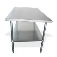 Universal SS3060 - 60" X 30" Stainless Steel Work Table W/ Stainless Steel Under Shelf