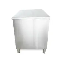 Universal ST-330-48-O - 30" X 48" Stainless Steel Storage Dish Cabinet - Open Front