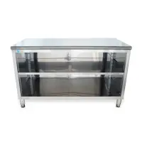 Universal ST-330-60-O - 30" X 60" Stainless Steel Storage Dish Cabinet - Open Front