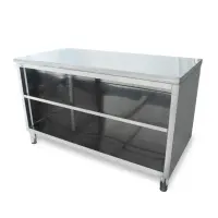 Universal ST-330-60-O - 30" X 60" Stainless Steel Storage Dish Cabinet - Open Front