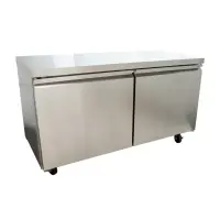 Universal TUC60R 60" Undercounter Refrigerator Two Solid Door