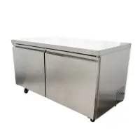 Universal TUC60F 60" Undercounter Freezer Two Solid Door