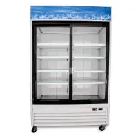 Universal UGDS54 54” Sliding Glass Door Merchandiser Reach In Refrigerator